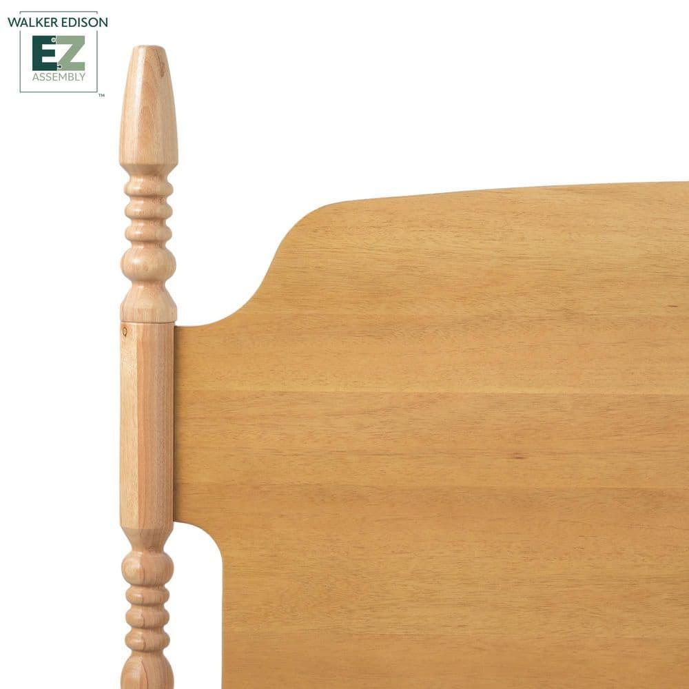 Vivienne Traditional Easy Assembly Solid Wood Turned Spindle Bed