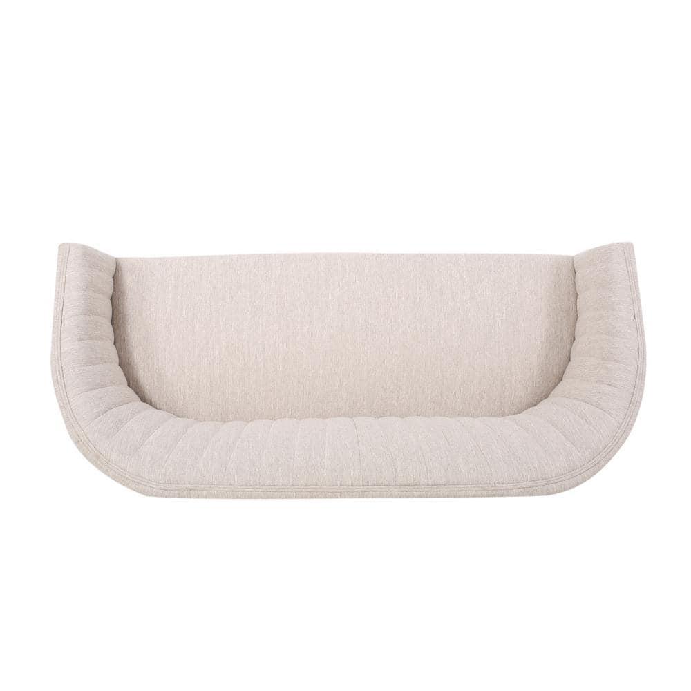 Galena Mid-Century Loveseat Beige - Christopher Knight Home