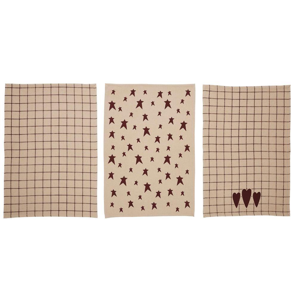 Foundry Select Laga Plaid Tea Towel Kitchen Towel (Set of 3)