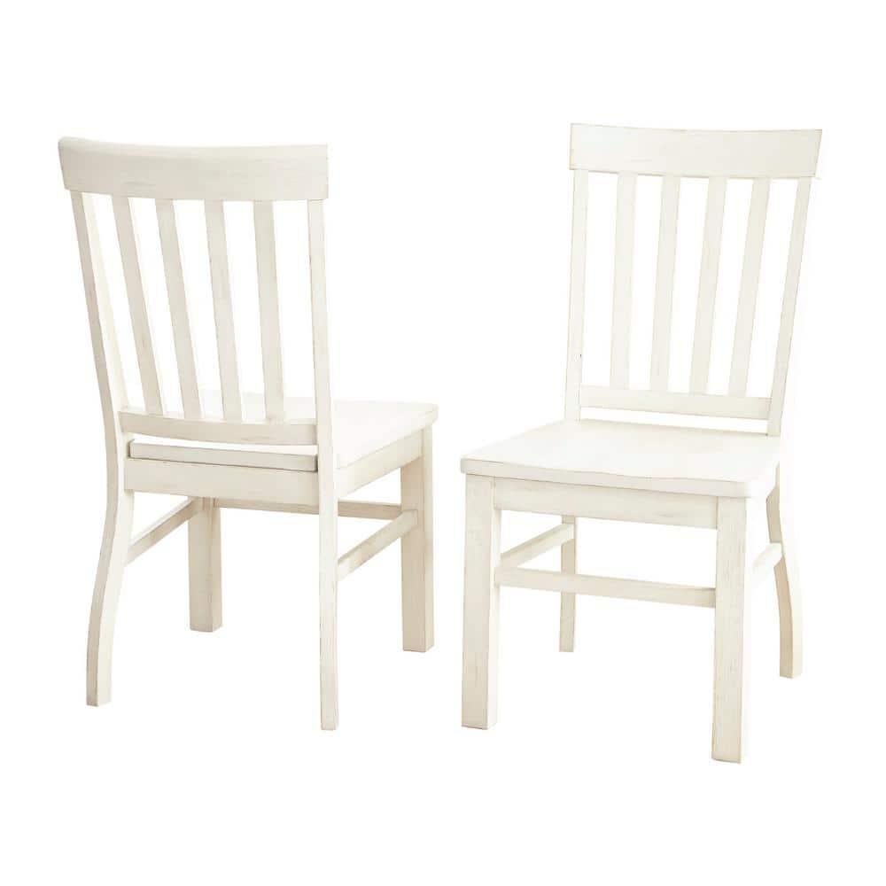 Steve Silver Cayla White Side Chair - set of 2