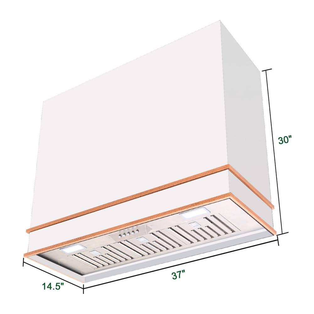 Akicon Akicon 36" Stainless Steel 600 CFM Ducted (Vented) Wall Mounted Required Range Hood