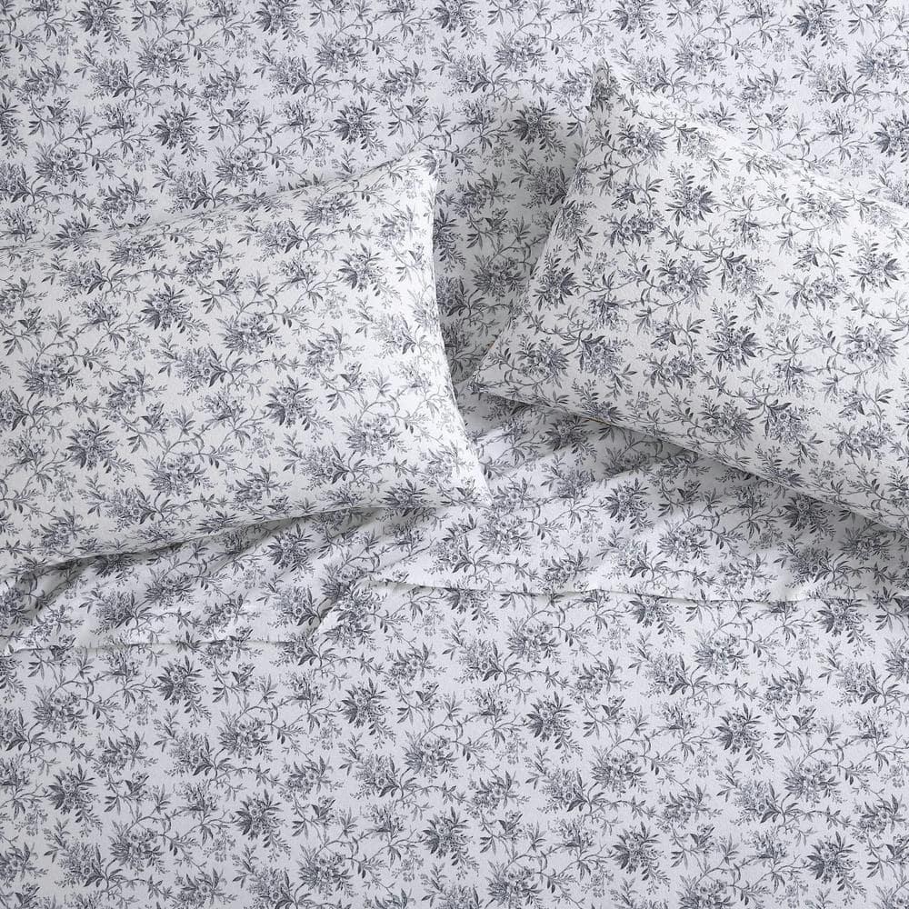 Laura Ashley Laura Ashley Cotton Flannel Cozy Sheet Sets
