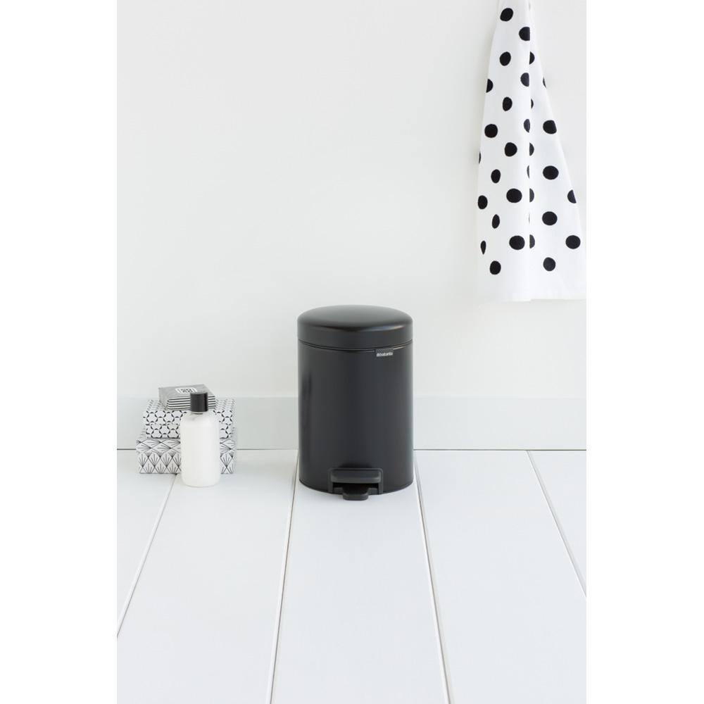 Brabantia Brabantia NewIcon Step On Trash Can, 0.8 Gallon (3 Liter)