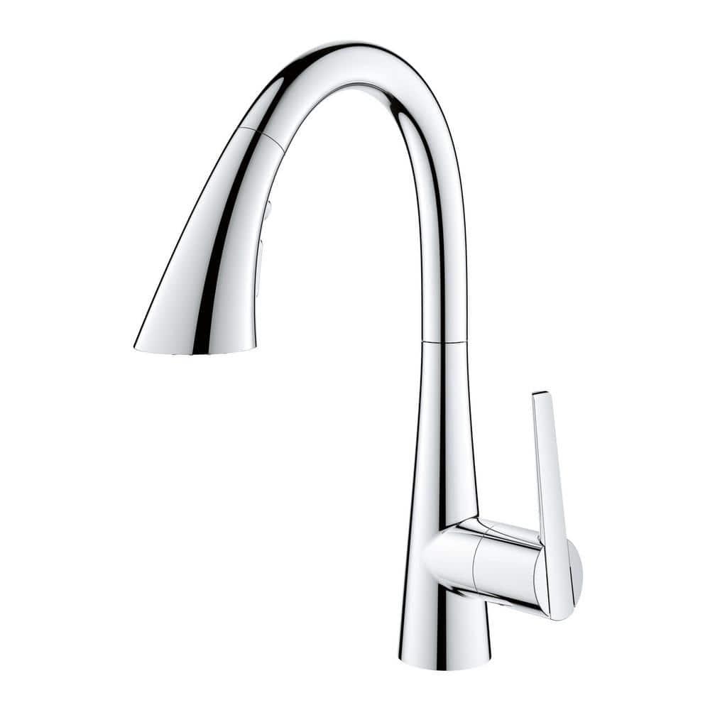 ZEDRA Single-Handle Pull Down Triple Spray Bar Faucet 1.75 GPM