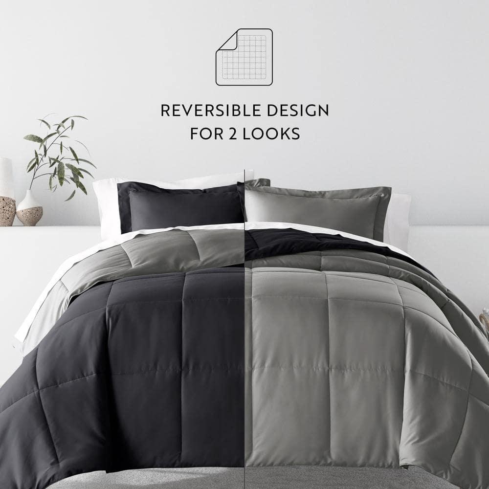 Becky Cameron Reversible Down-Alternative Comforter Bedding Set