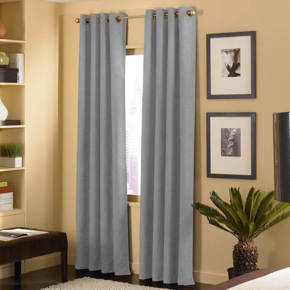 Winston Porter Curtainworks Boehme Solid Room Darkening Grommet Single Curtain Panel