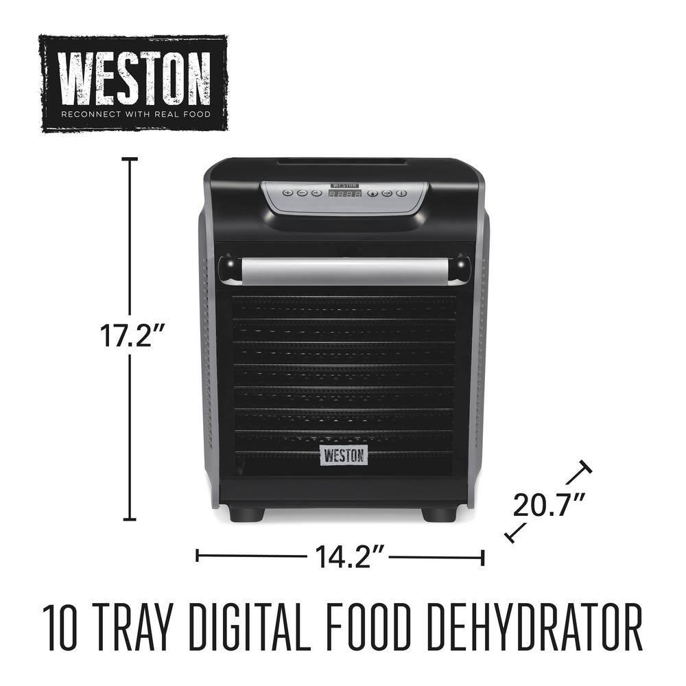 WESTON Marca DIGITAL DEHY 10 Bandeja 900W