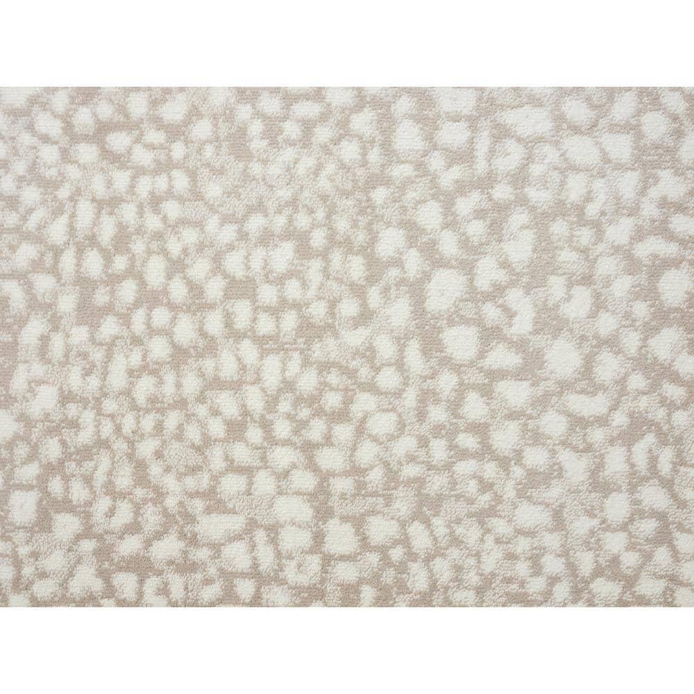 Abani Rugs Arto Contemporary Cheetah Print Area Rug Cream 7'9" x 10'2" 8' x 10'