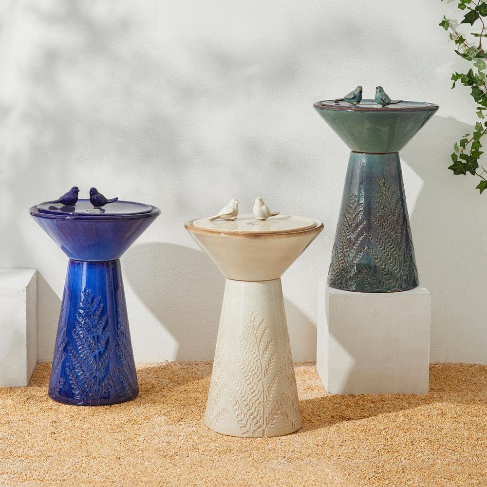 Kelly Clarkson Home Loulou Weather Resistant Bowl & Stand Fountain with Light