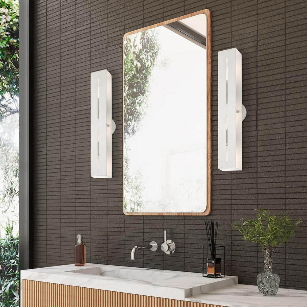 Livex Lighting Soma 3 - Light Vanity in  Brushed Nickel