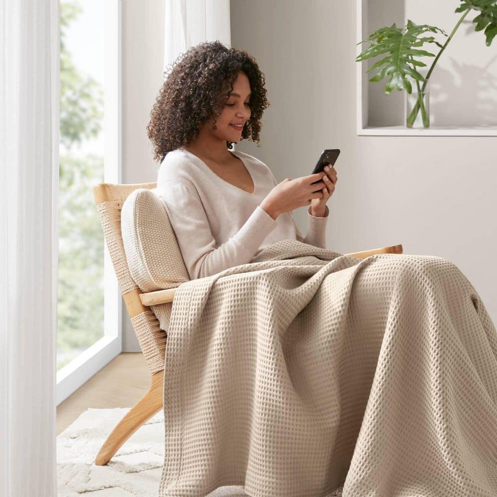Waffle Weave Cotton Blanket