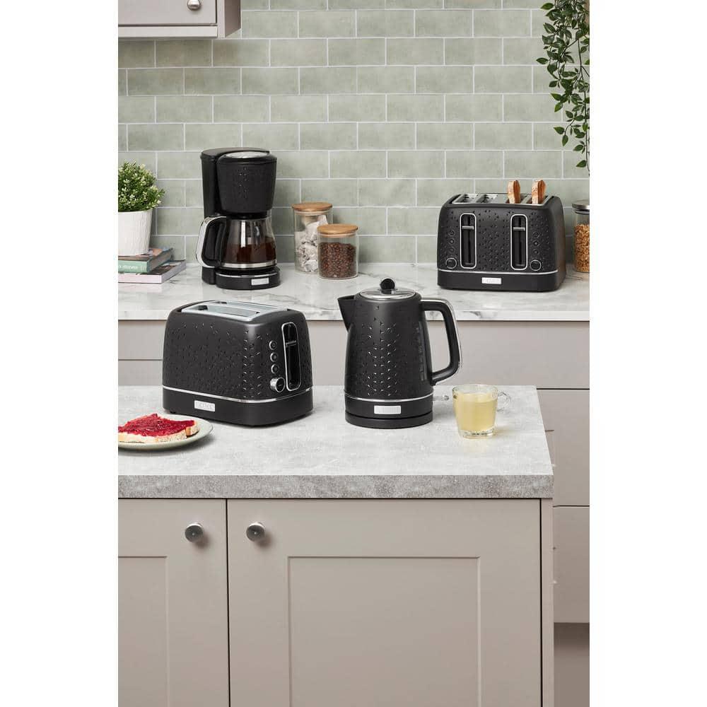 HADEN Starbeck Black Electric Tea Kettle