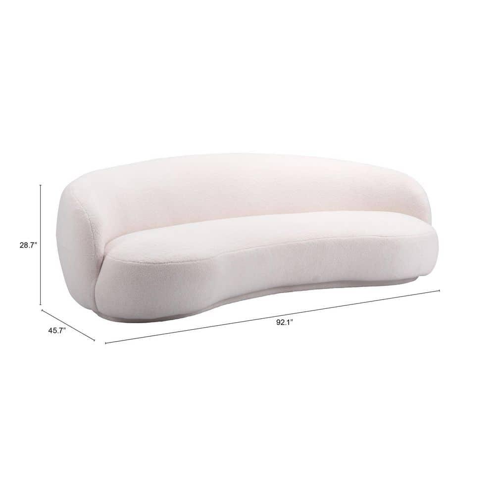 Zuo Hospitality 92.1'' Upholstered Sofa