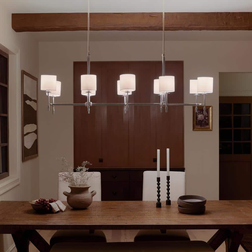 Kichler Lighting Ali 10 - Light Chandelier in  Polished Nickel