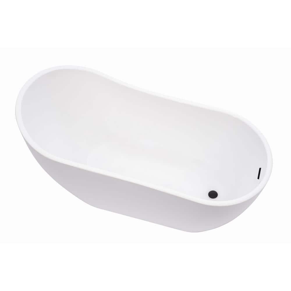 Amara Acrylic Freestanding Soaking Bathtub