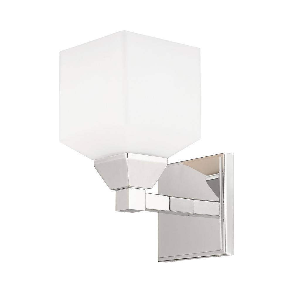 Livex Lighting Aragon 1 - Light Sconce in  Polished Chrome