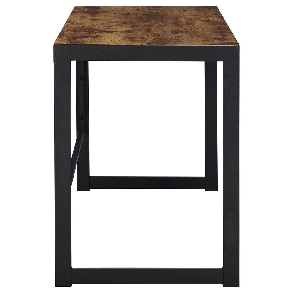Estrella Writing Desk Antique Nutmeg - Coaster