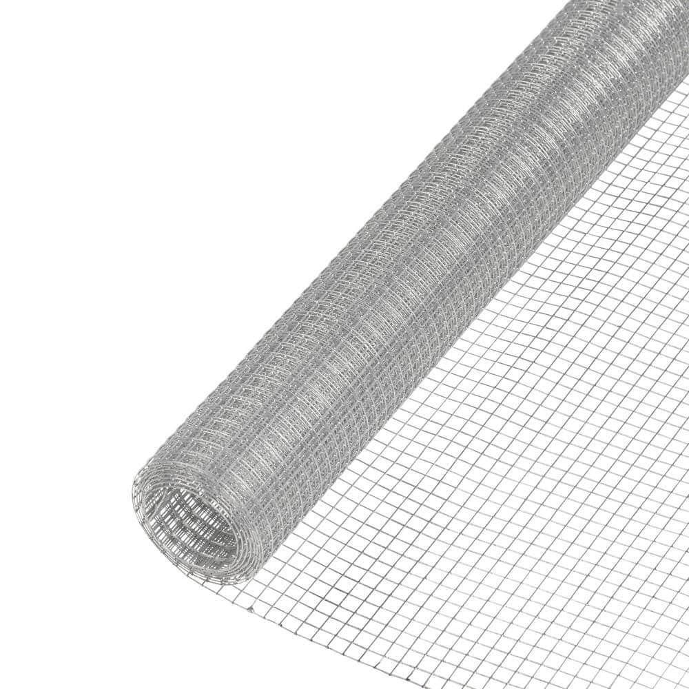 YARDGARD 23 Gauge 1/4 Inch Mesh 4 Foot x 10 Foot Galvanized Hardware Cloth