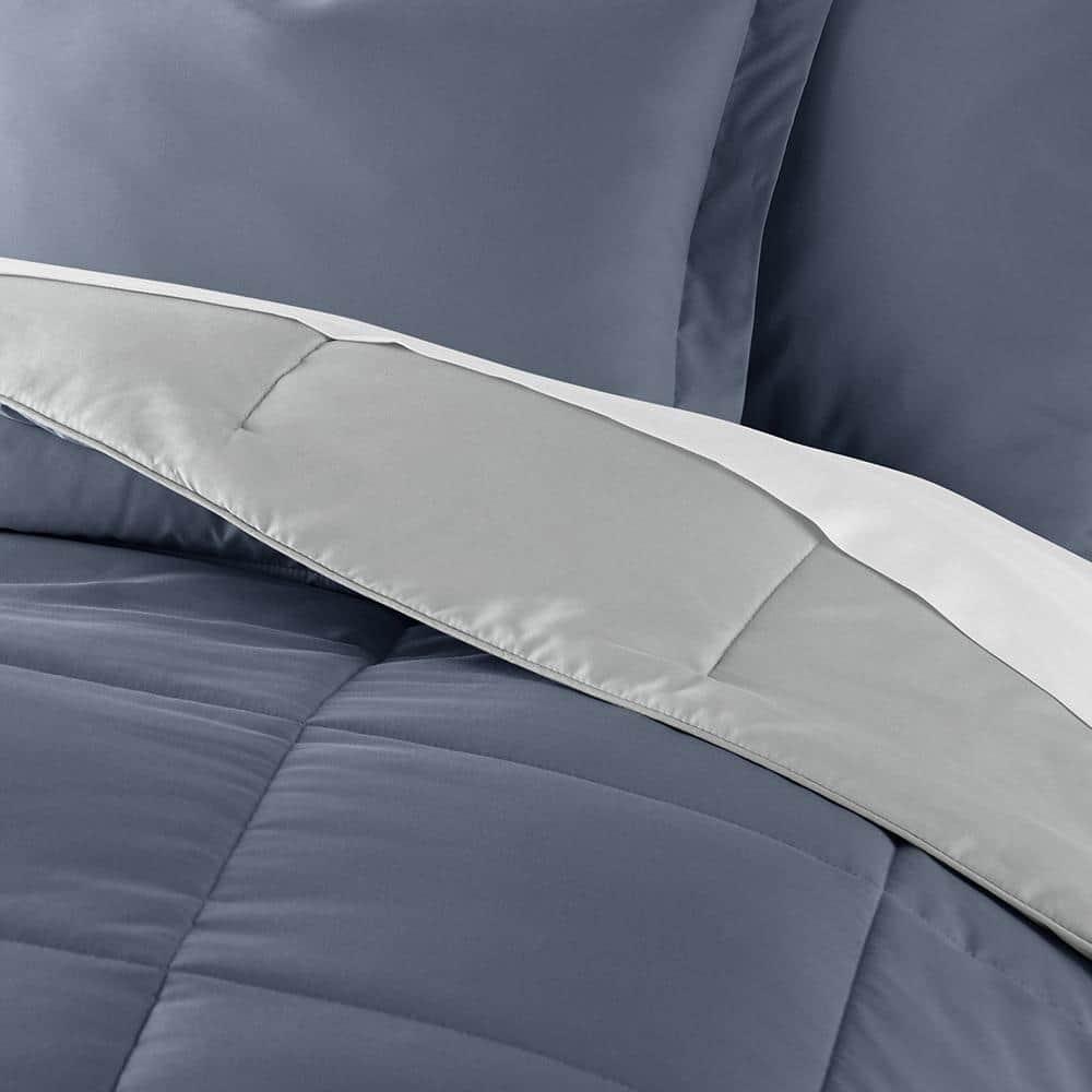 Becky Cameron Reversible Down-Alternative Comforter Bedding Set