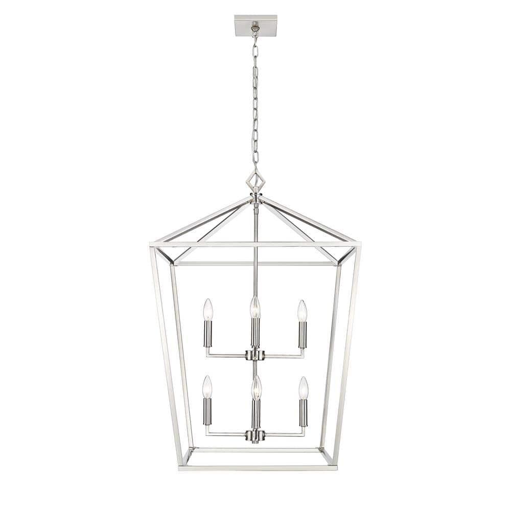 Millennium Lighting 8 - Light Pendant in  Satin Nickel