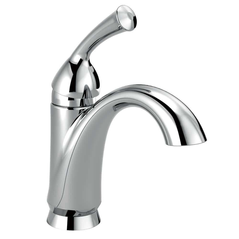 Haywood Single Hole Bathroom Faucet with Drain Assembly, Single Handle Bathroom Sink Faucet