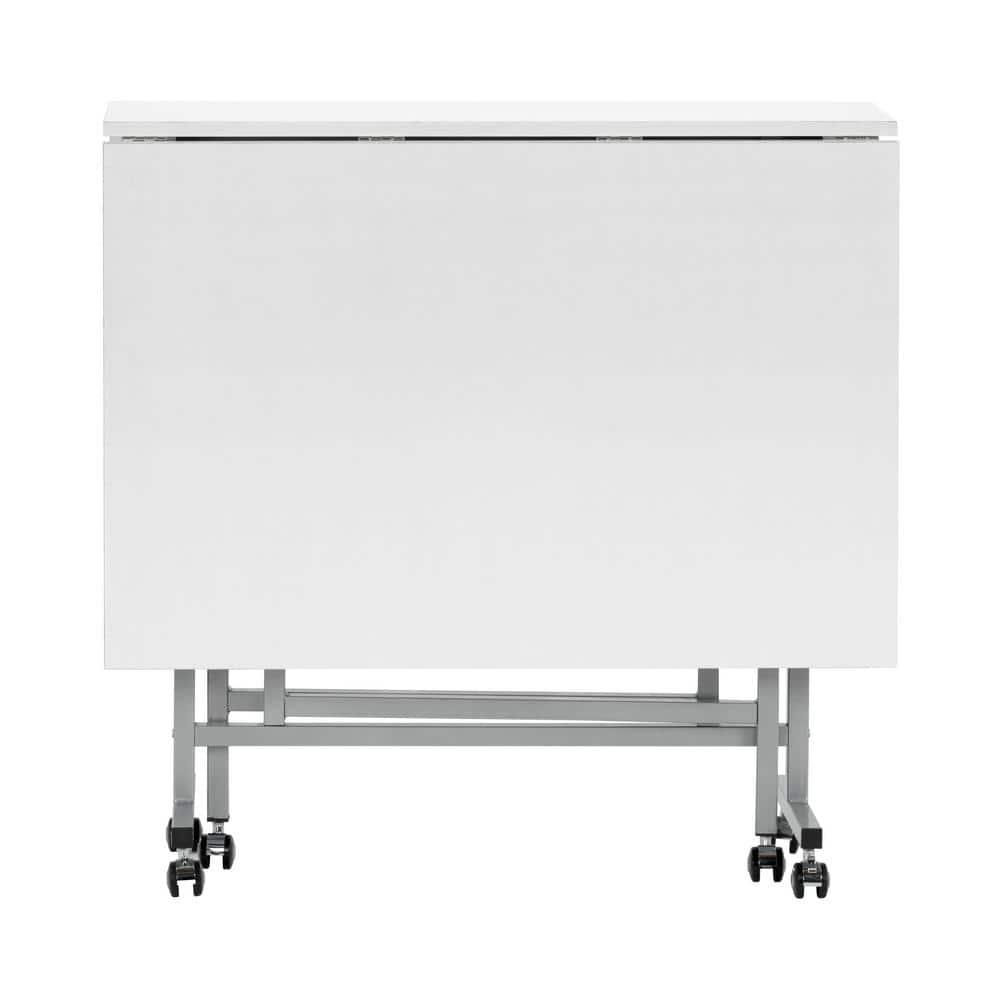 Sew Ready 58.75'' x 36.5'' Foldable Craft Table with Wheels