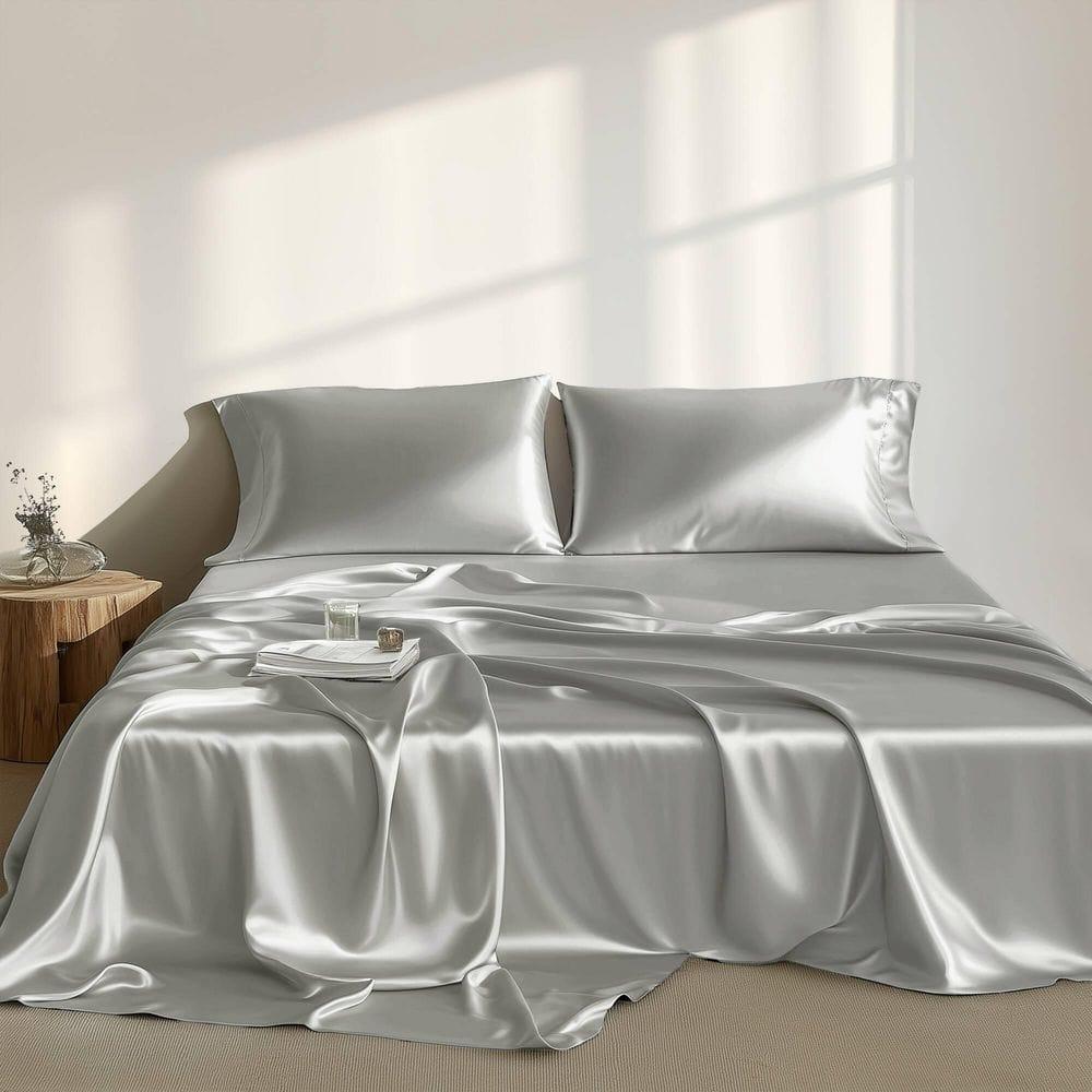 Madison Park Essentials Satin Luxury Sheet Set