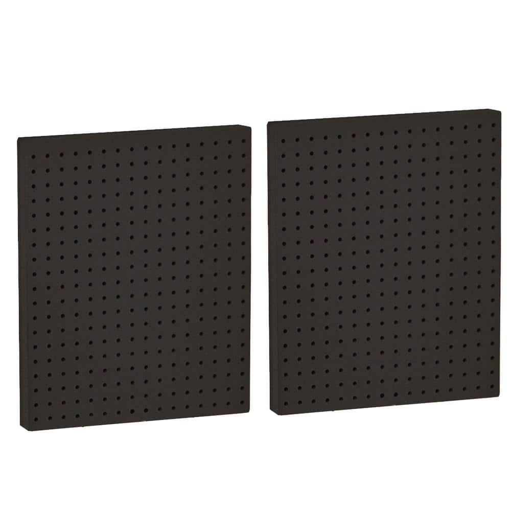 Pegboard Wall Panel Storage Solution, Size: 16"x 20", 2-Pack