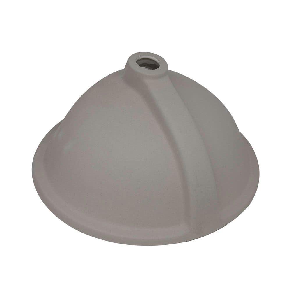 Ruvati 16 x 13 inch Undermount Bathroom Sink Oval Porcelain Ceramic with Overflow