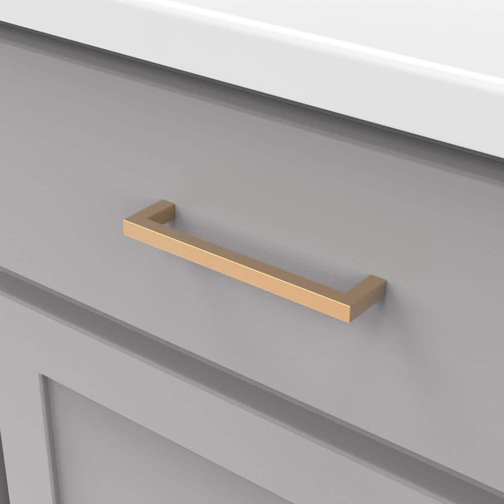 Hickory Hardware Pier Collection Handle Pull - Contemporary Hardware for Drawers & Cabinets (Set of 10)