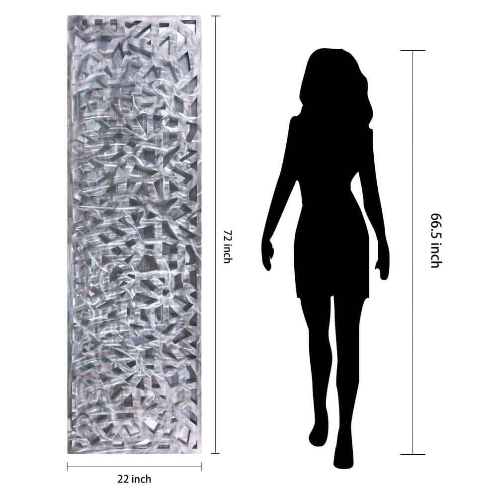 Empire Art Direct Radiant Fusion Leaf encased on a 3D Polished Steel Abstract Metal Wall Art