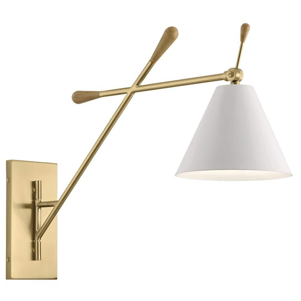 Kichler Lighting Finnick 1 - Light Wall Light in  Champagne Gold