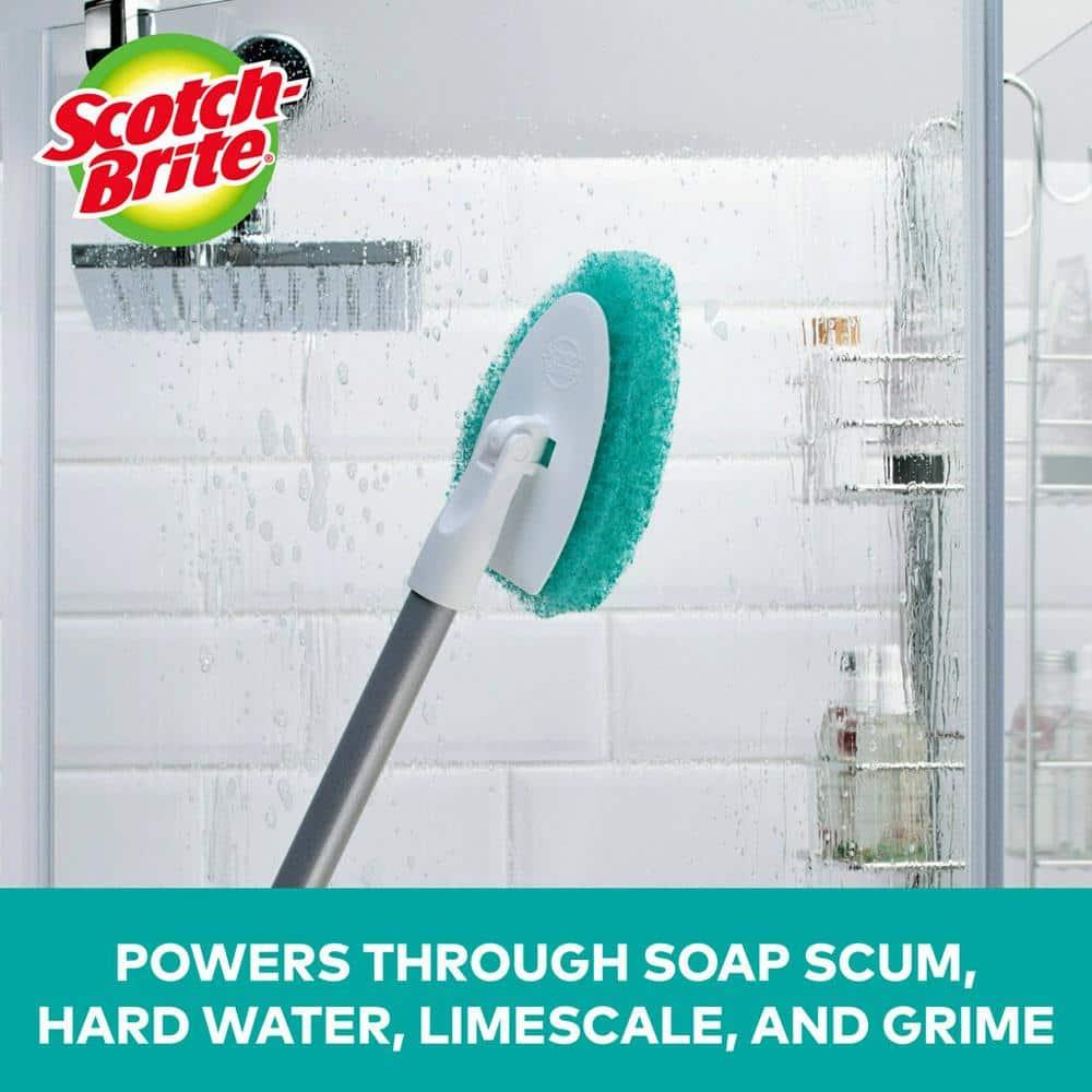 Scotch-Brite Non-Scratch Tub and Shower Scrubber Scrub Brush (2-Pack)
