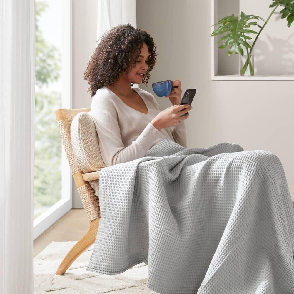 Waffle Weave Cotton Blanket