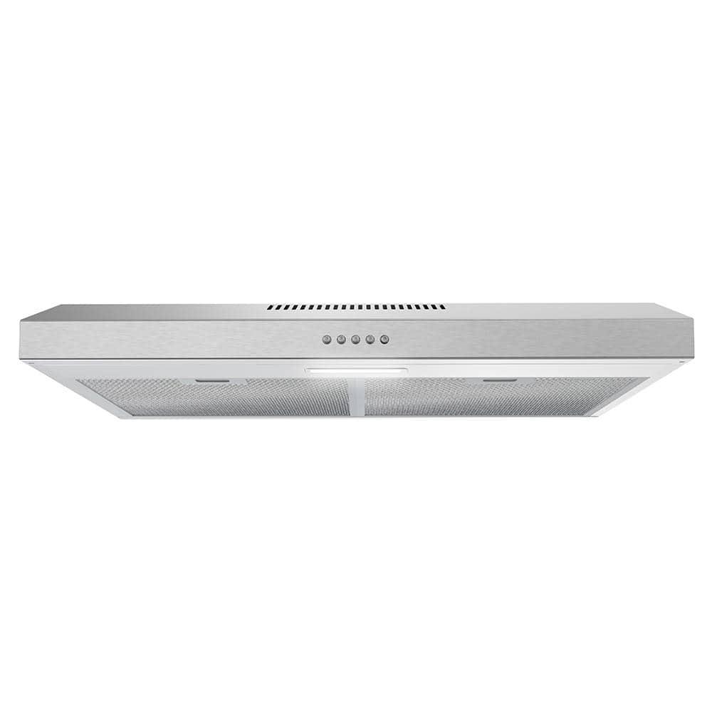Streamline Bath Streamline Carmine 30" 80 Cubic Feet Per Minute Ducted Under Cabinet Range Hood with Mesh Filter and Light Included