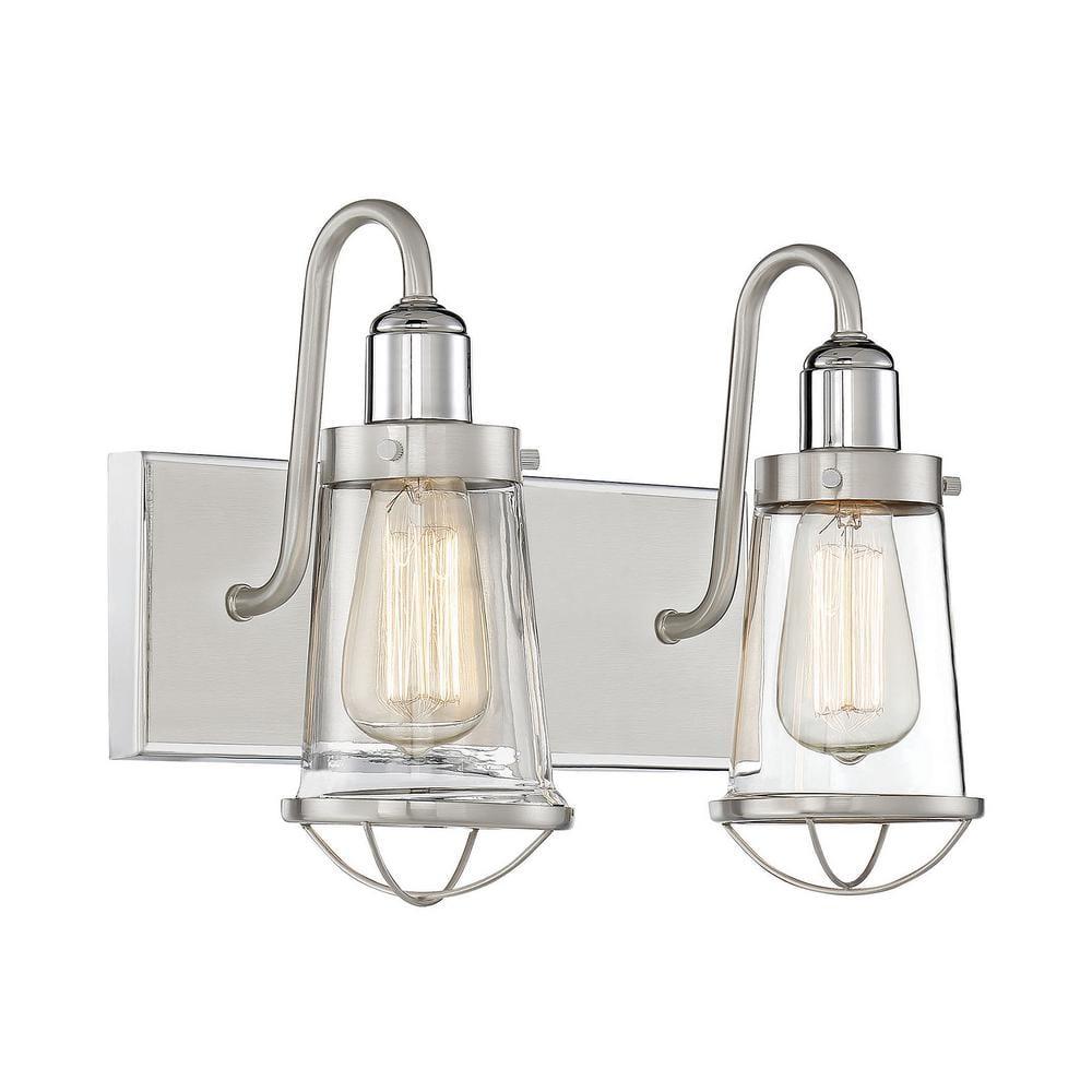 Longshore Tides Antoney 2 - Light Dimmable Vanity Light