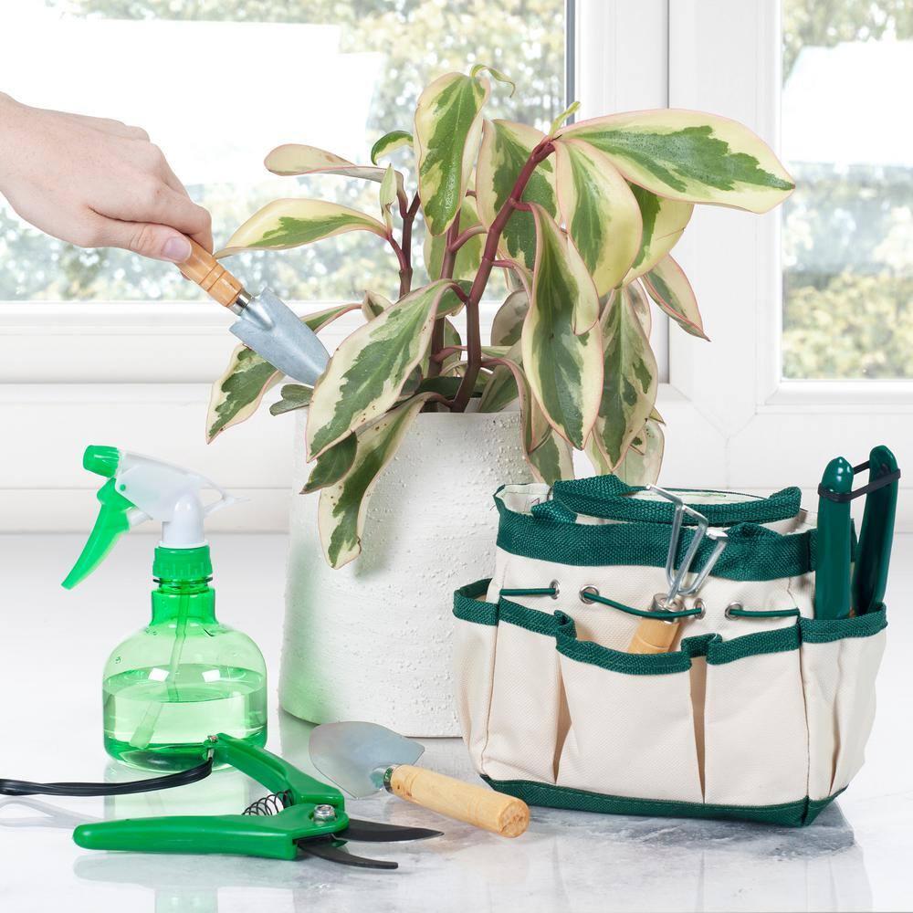7 Piece Mini Gardening Tool Set and Carrying Bag