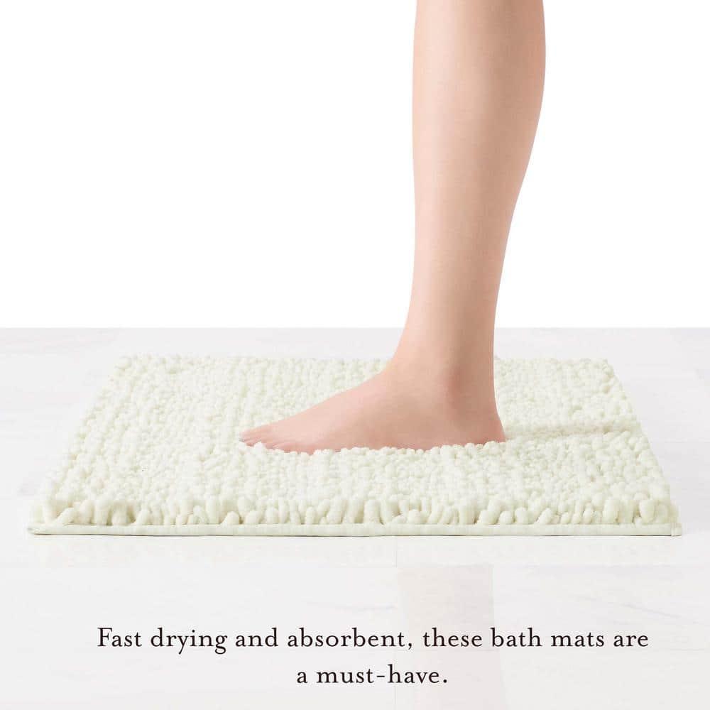 Laura Ashley Laura Ashley Astor Chenille Non-Slip Bath Mat