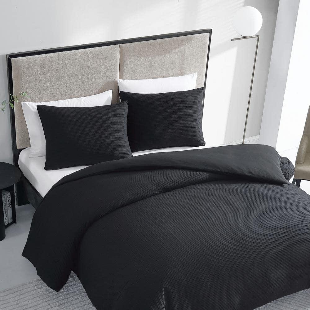 Vera Wang Vera Wang Waffle Pique Solid Cotton Comforter Set