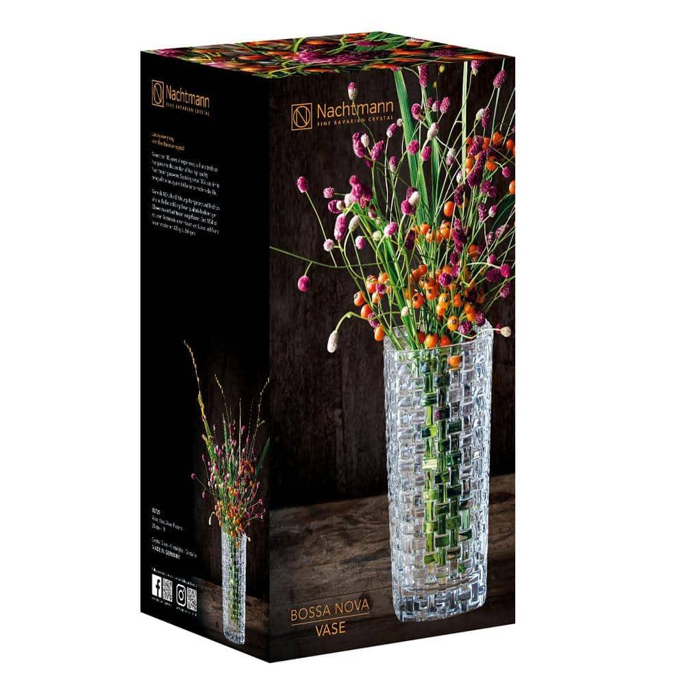 Nachtmann Dancing Stars Bossa Nova 11 Inch Crystal Vase - 11″