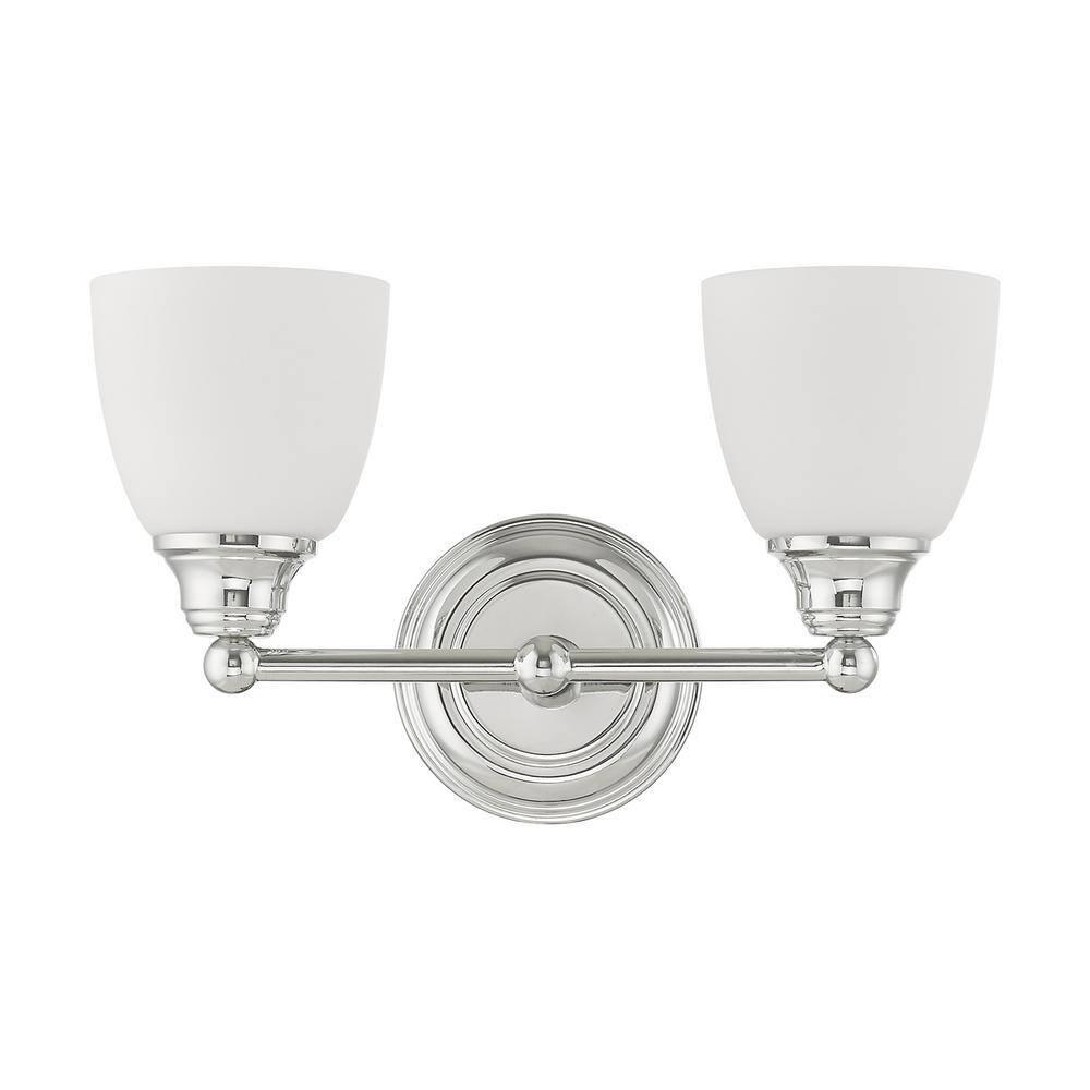 Livex Lighting Somerville 2 - Light Vanity in  Polished Chrome