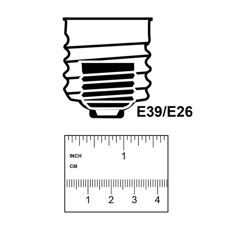 1 PC,Feit Electric PLF65/65 Replacement Mogul Base PL CFL Bulb, Daylight, 60W