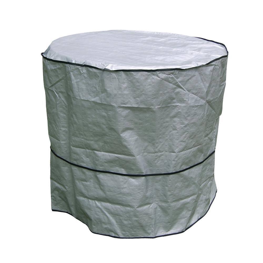 M-D Building Products 03426 Silver Air Conditioning Cover for Central Round Units