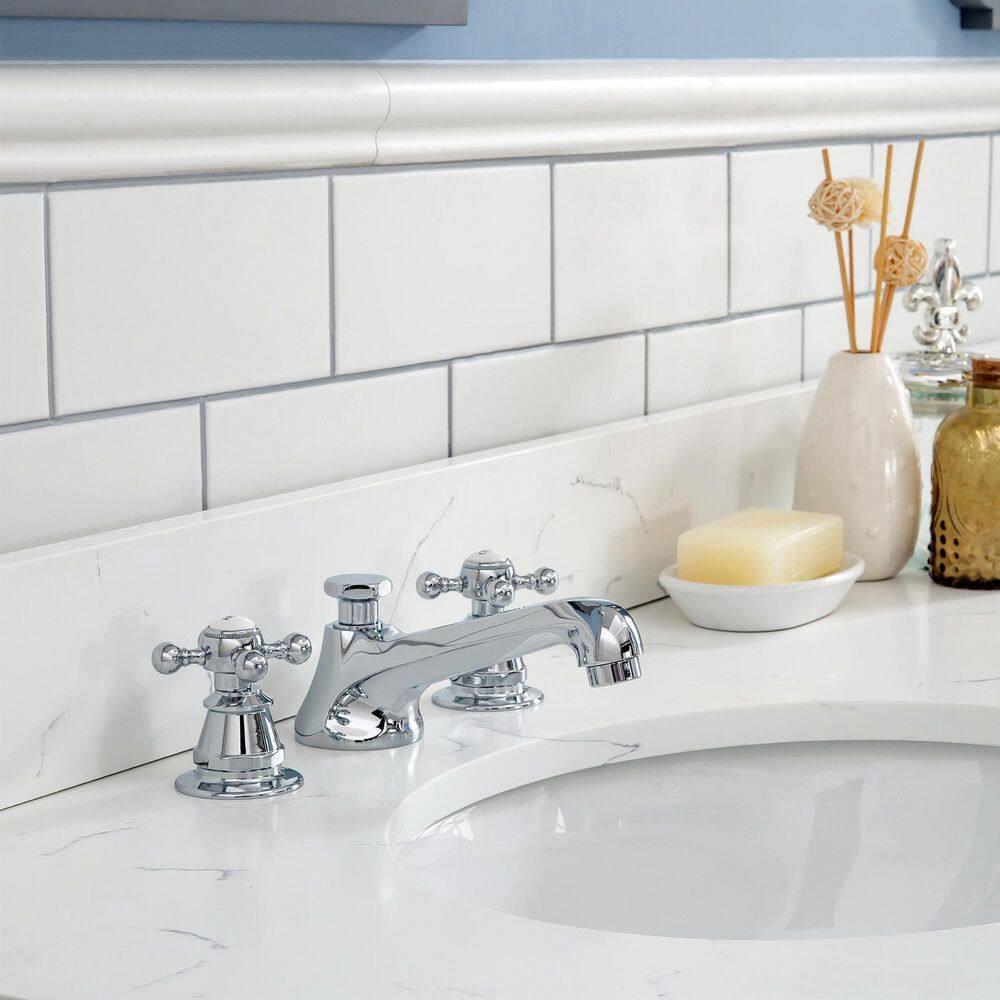 Carlson Widespread 2-handle Bathroom Faucet with Drain Assembly