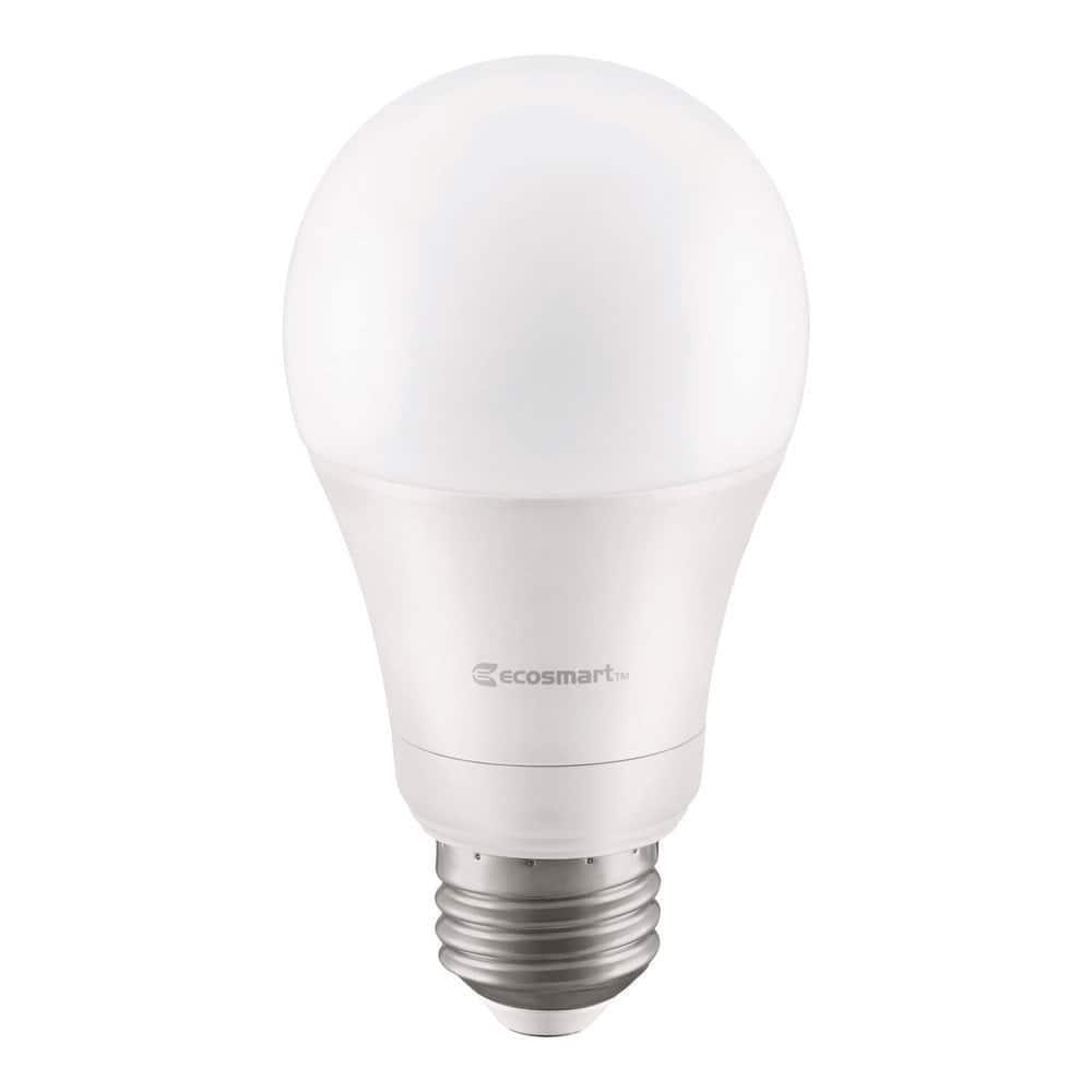 EcoSmart LED 8.5W (60W Equivalent) Daylight General Purpose Led Lights, Dimmable (4 Pack)