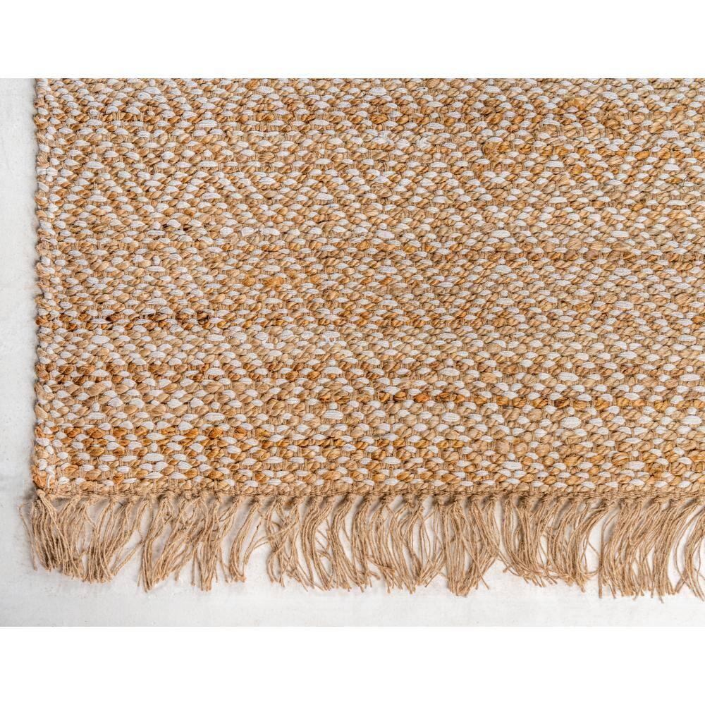 Unique Loom 3' 3 x 5' 1 Assam Chunky Jute Natural Area Rug