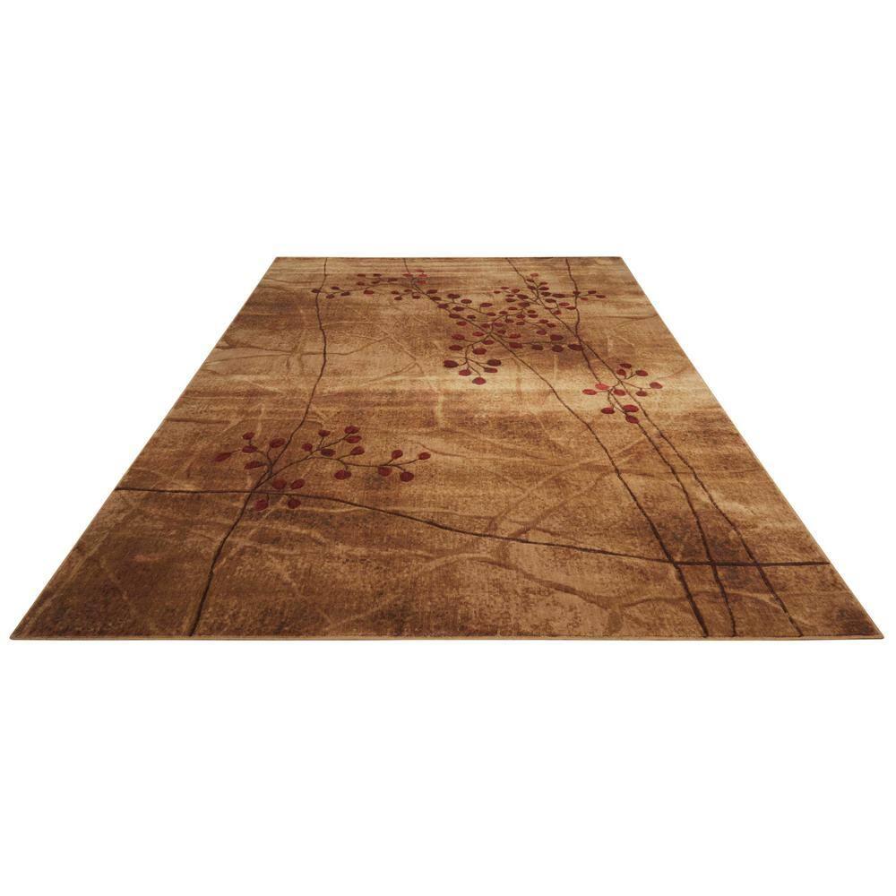 Nourison Somerset Latte Area Rug ST74 3'6" x 5'6"