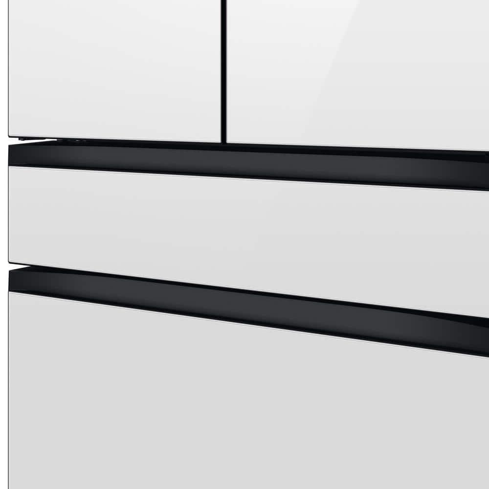 Bespoke 4-Door French Door Refrigerator (29 cu. ft.) with Beverage Center™ - Middle and Bottom Panels