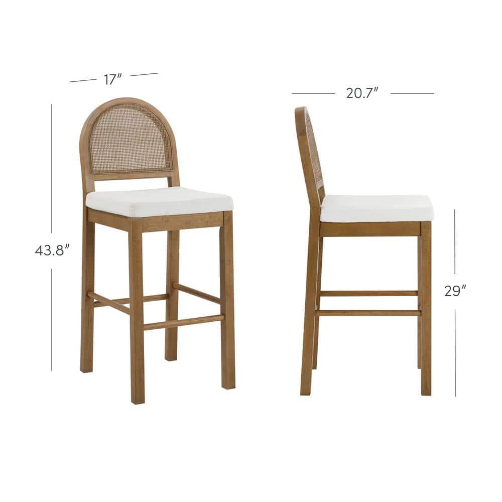 Nathan James Boucle Counter Stool