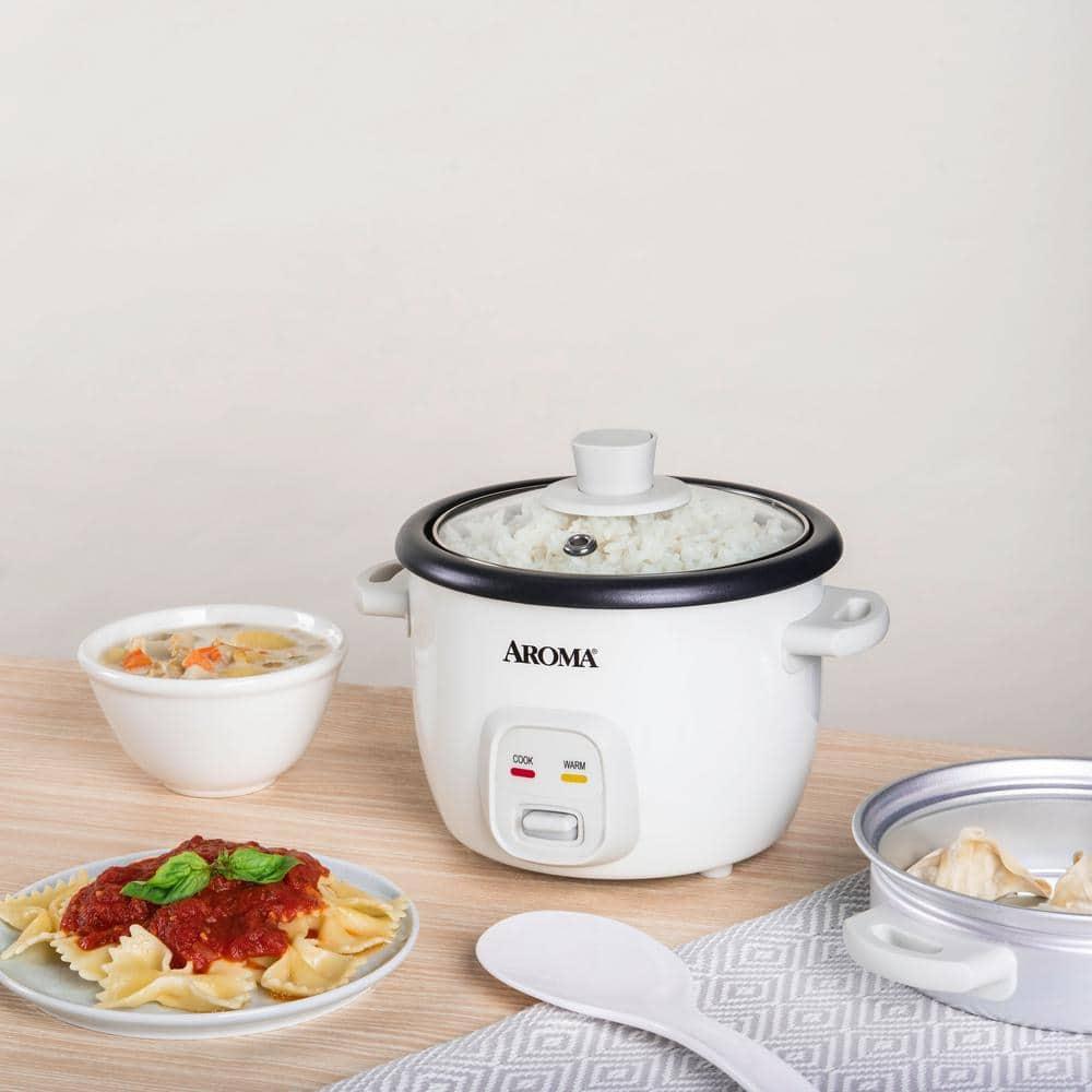 Aroma AROMA Mini Rice Cooker, 2-Cup (Uncooked) / 4-Cup (Cooked), 1.5 Qt